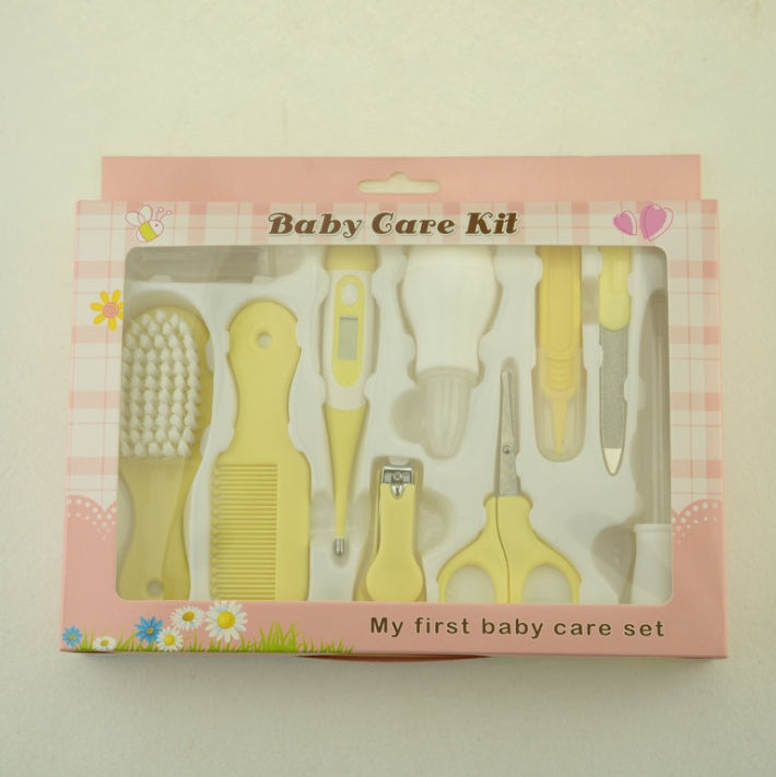 Baby Grooming and Care Kit with Thermometer, Nasal Care and Nail Clipper Set