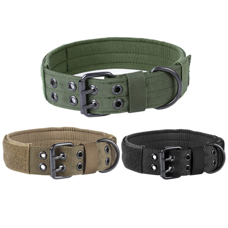 Premium Nylon Dog Leash Collar Anti Bite Durable Training Set