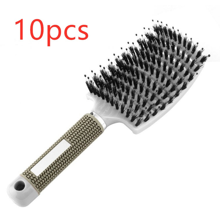 Bristle & Nylon Hair Brush for Detangling and Scalp Massage