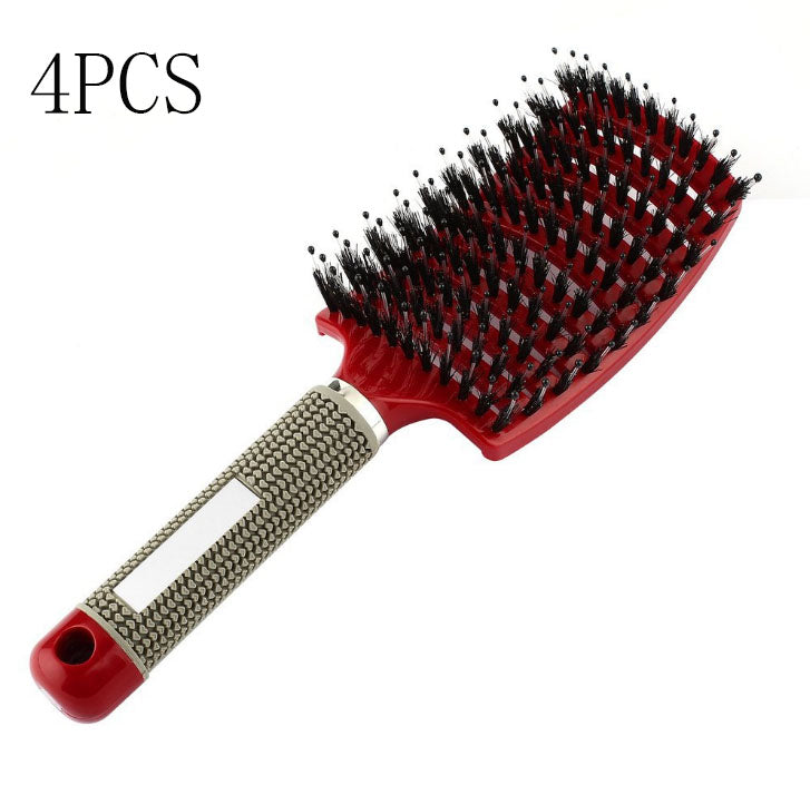 Bristle & Nylon Hair Brush for Detangling and Scalp Massage