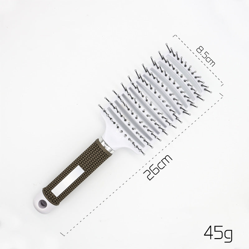 Bristle & Nylon Hair Brush for Detangling and Scalp Massage