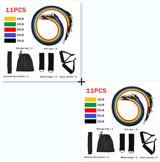 Fitness Rally Elastic Rope Resistance Band for Strength Training & Full Body Workout