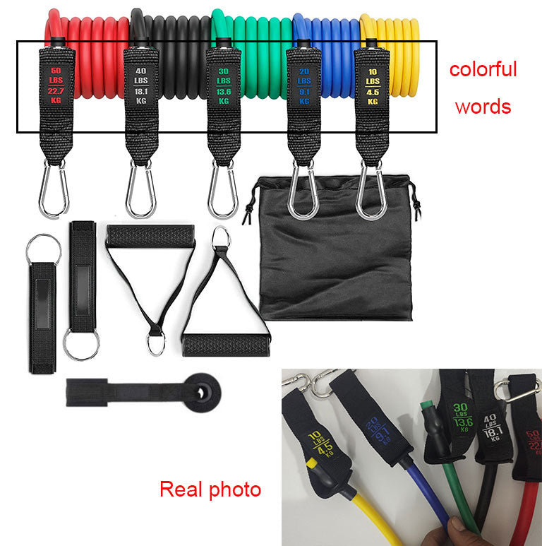 Fitness Rally Elastic Rope Resistance Band for Strength Training & Full Body Workout
