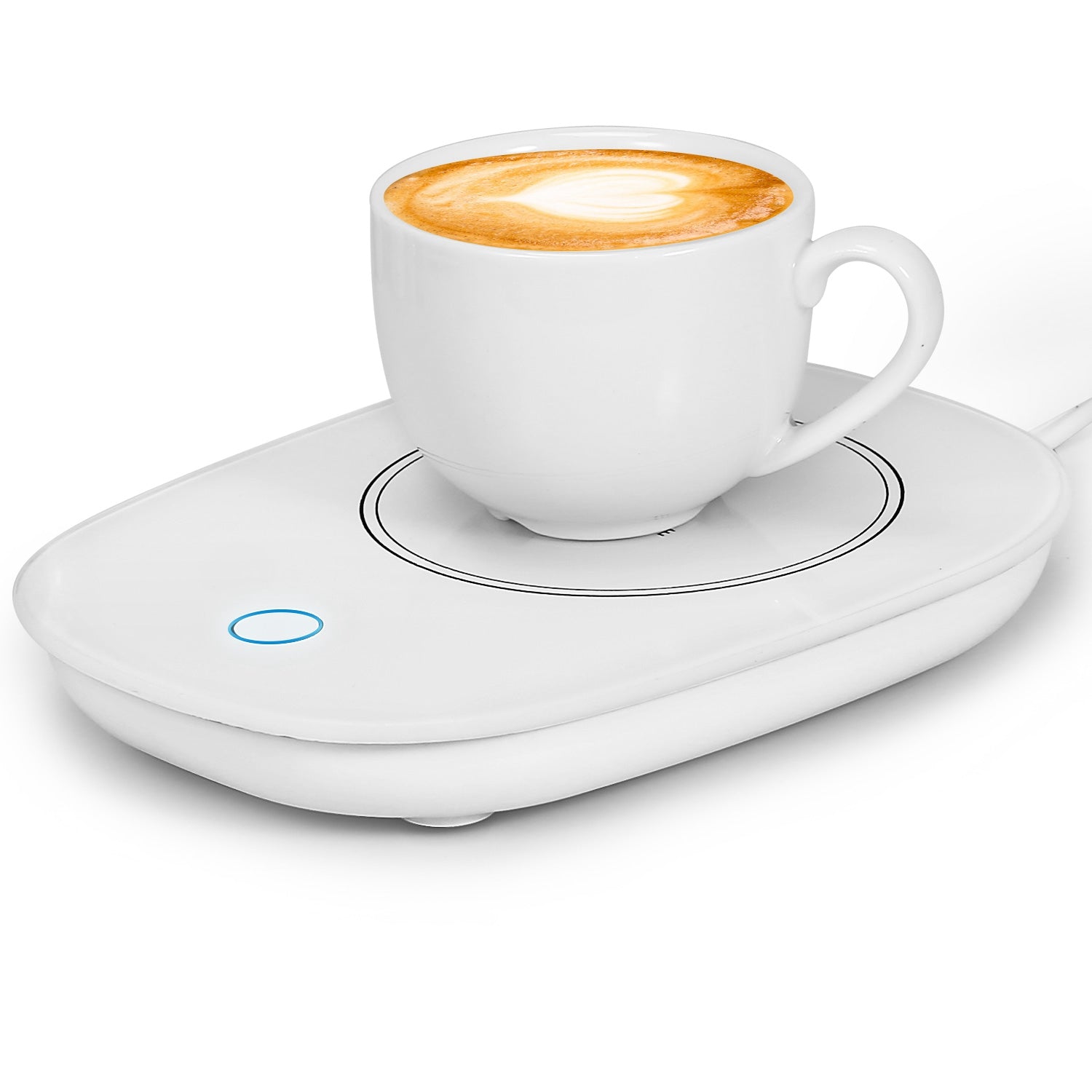 Coffee Mug Warmer Auto Shut Off Electric Cup Heater Desk Pad