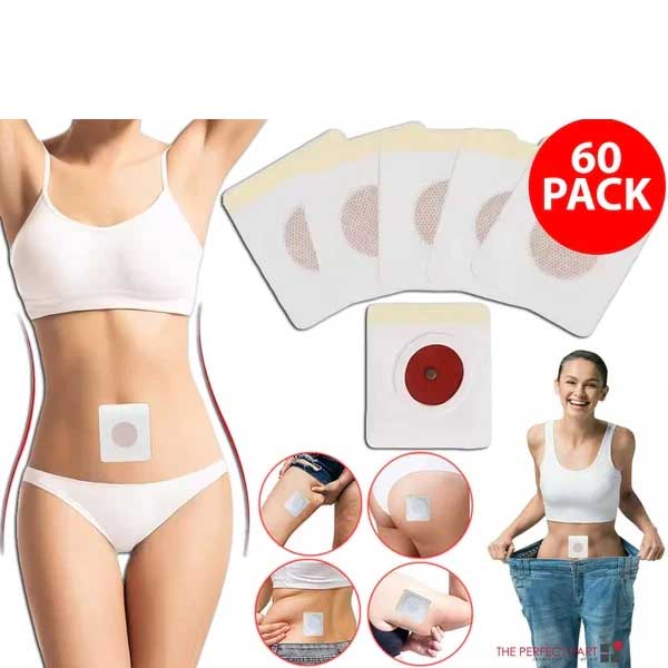 60PCS Slim Body Patch Adhesive Wellness Pads for Daily Routine Care