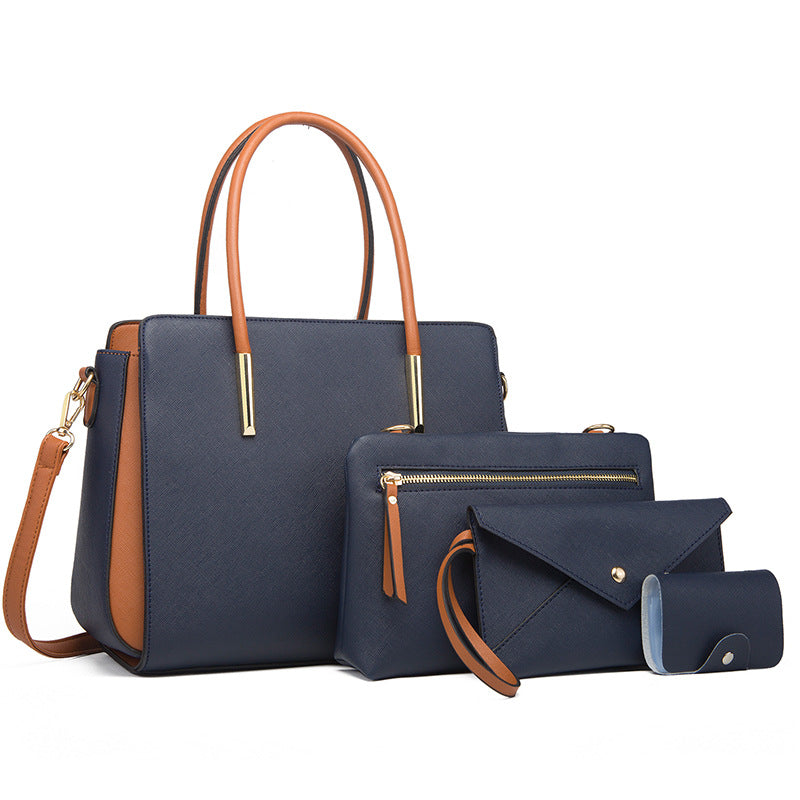 Women’s European Style Large Handbag Elegant Spacious Fashion Tote Bag