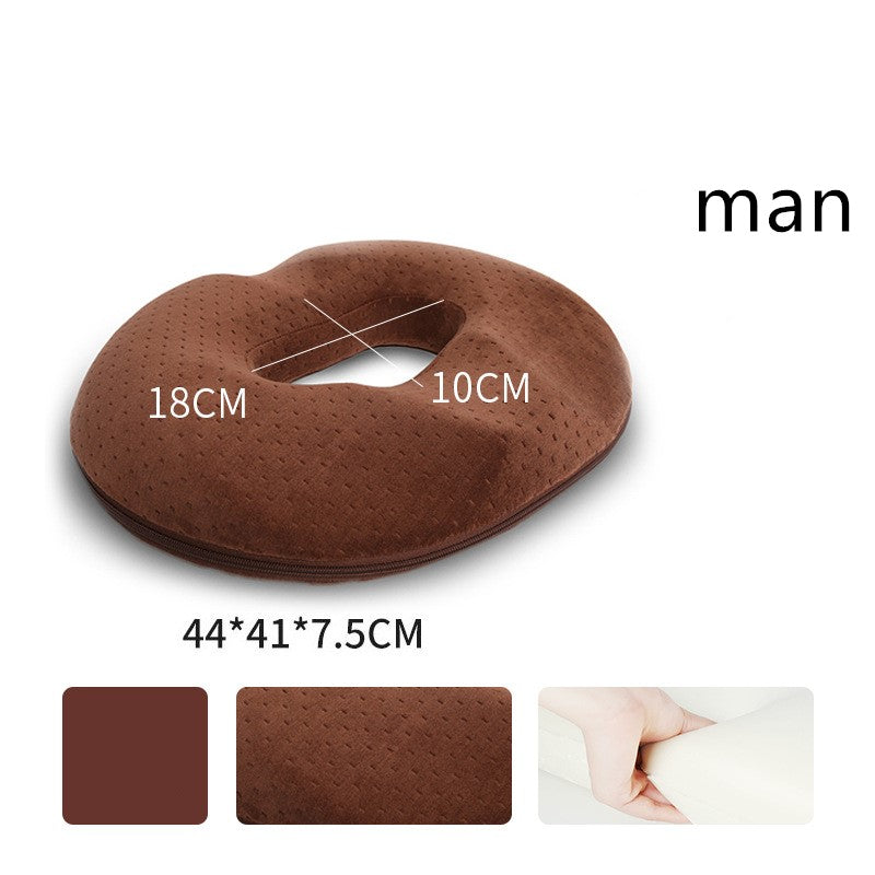 Memory Foam Seat Cushion Pillow for Office Chair Comfort Support