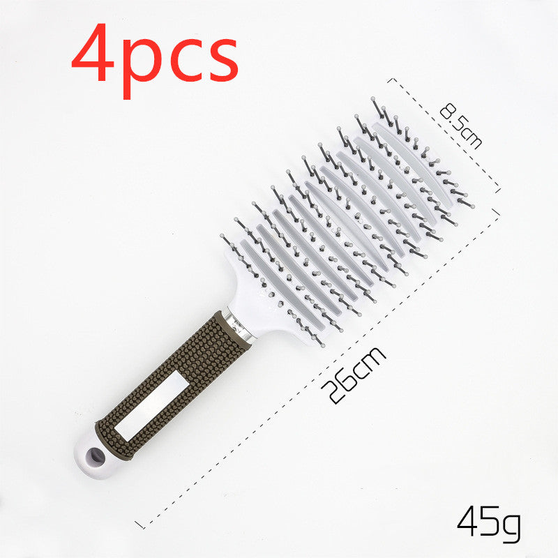 Bristle & Nylon Hair Brush for Detangling and Scalp Massage