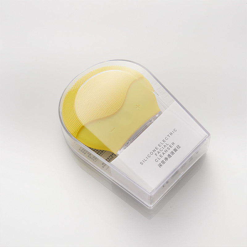 Mini Silicone Facial Cleansing Brush with Sonic Deep Clean