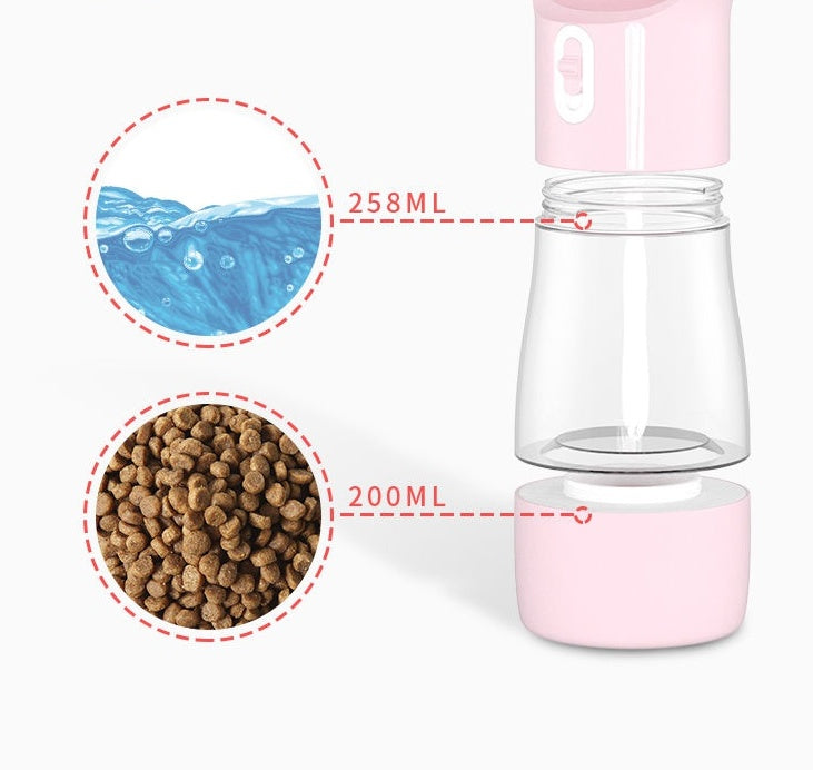 Portable Dog Water Dispenser for Travel Outdoor Pet Hydration