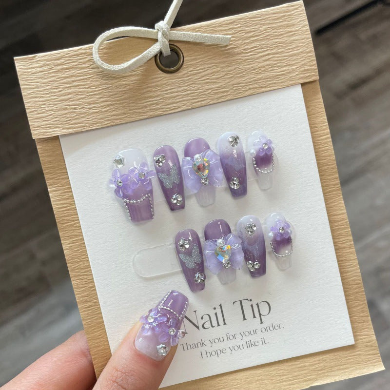 Pure Handmade Wearable Manicure Nails
