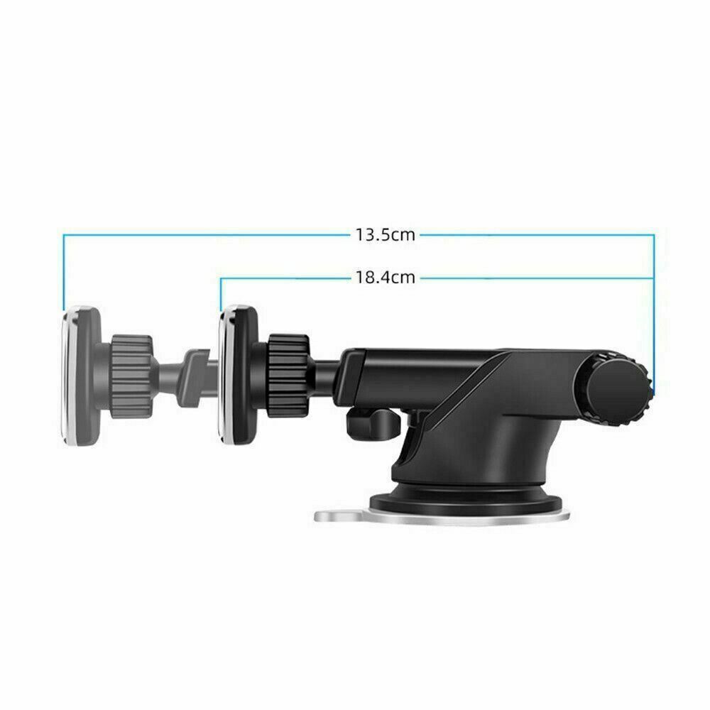 Car Phone Holder Strong Suction Cup Adjustable Dashboard Mount