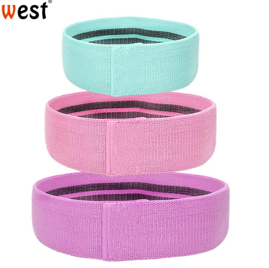 Resistance Hip Circle Elastic Fitness Squat Band for Glutes, Legs & Yoga Training