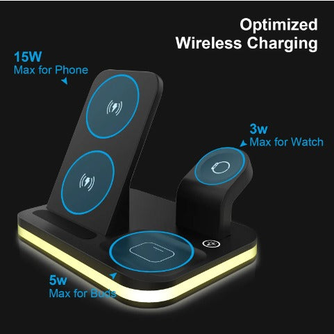 Wireless Phone Charger Multi Function Universal Charging Adapter