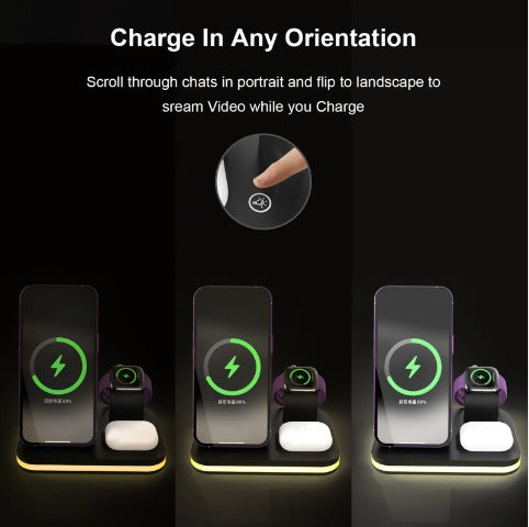 Wireless Phone Charger Multi Function Universal Charging Adapter