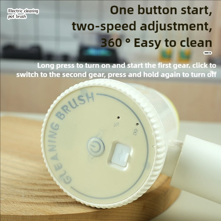 Electric Cleaning Brush with Multiple Brush Heads for Deep Cleaning