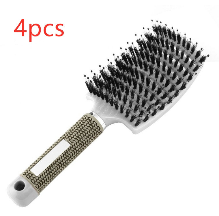 Bristle & Nylon Hair Brush for Detangling and Scalp Massage