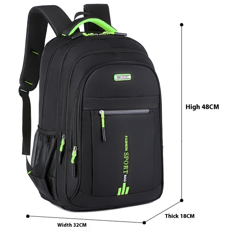 Men’s Large Capacity Computer Backpack for Travel Work and Daily Use