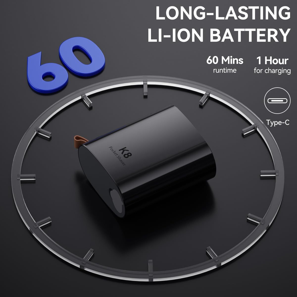 K8 Premium K8 Mini Electric Shaver for Smooth & Portable Grooming