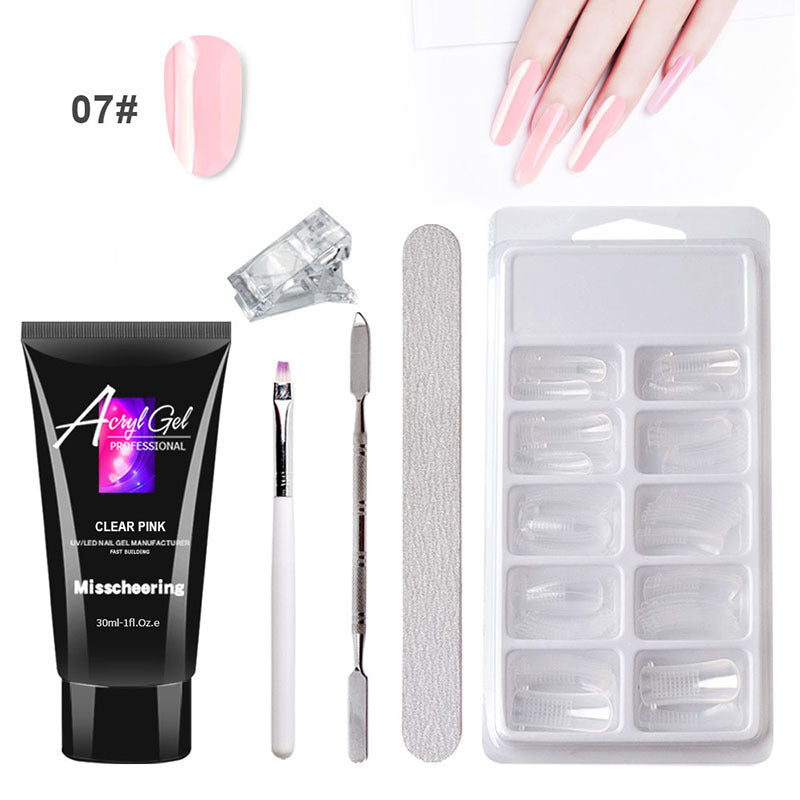 Painless Extension Crystal Gel Nail Art Set