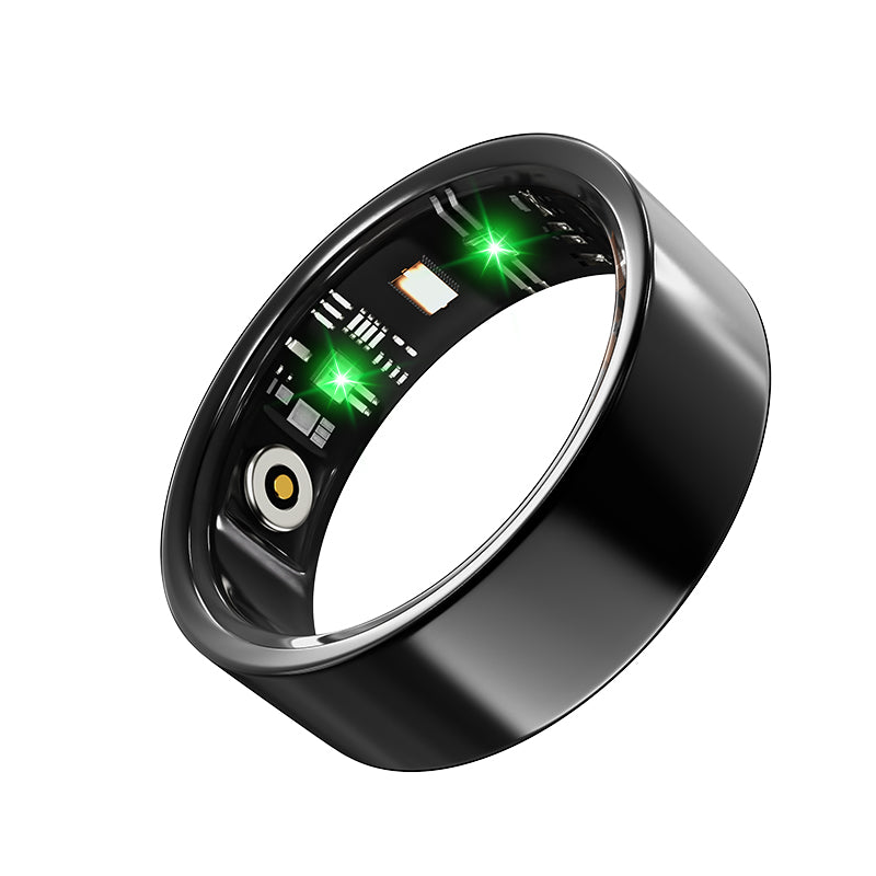 IP68 Waterproof Smart Ring Health Tracker Fitness Sleep Heart Rate Blood Oxygen