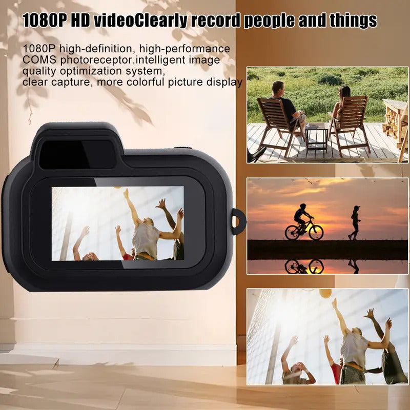 Key Chain Mini Camera 1080P Pocket Recorder with 32GB Card