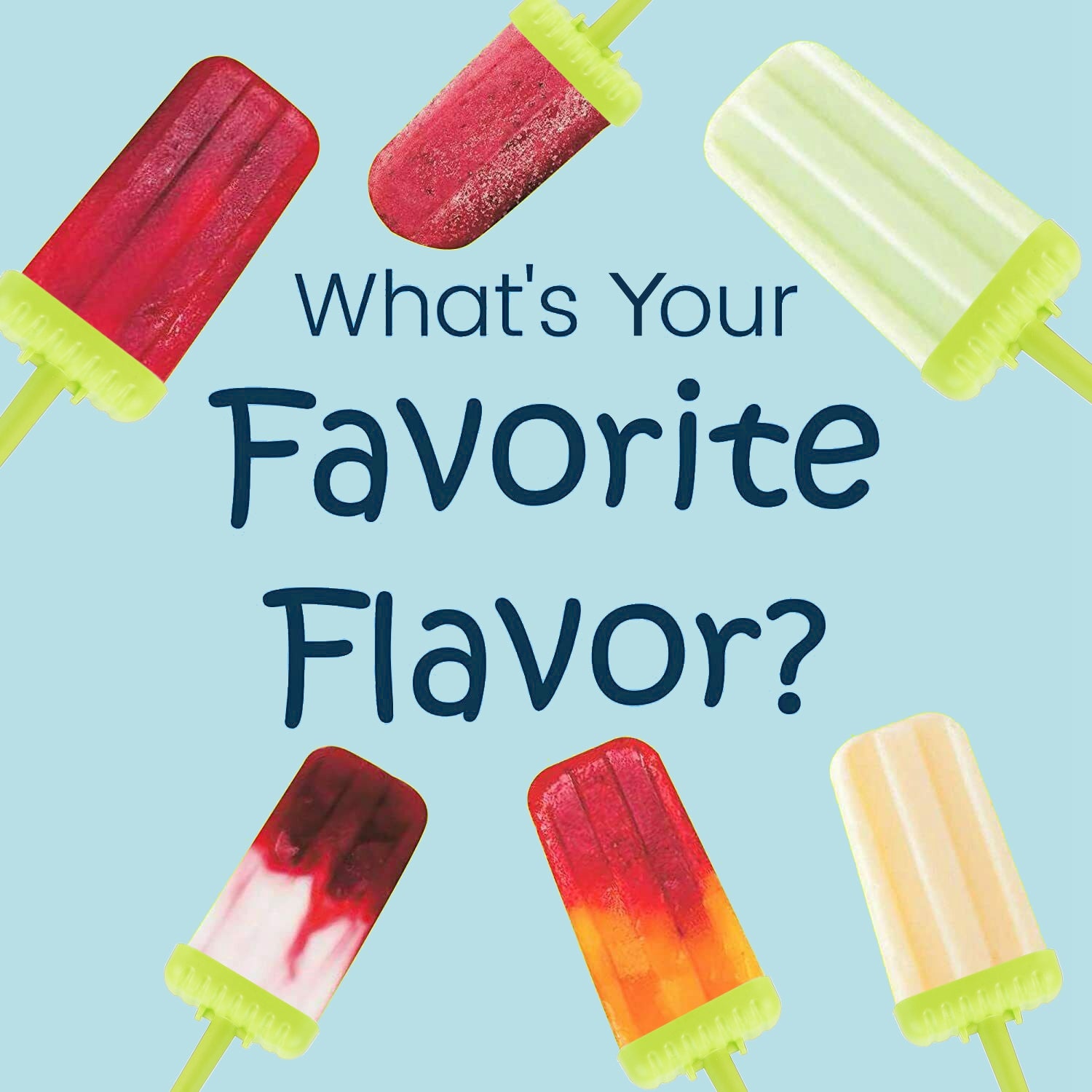 6 Cavity Reusable Popsicle Molds Ice Cream Maker