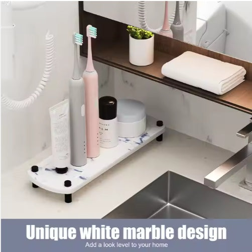 Instant Dry Diatomaceous Earth Sink Tray Kitchen Bathroom Organizer Caddy