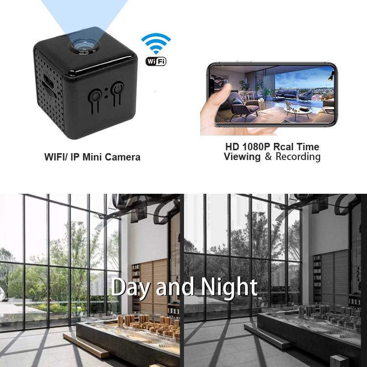 Modern Tech Cube Smart Home Camera Mini HD Security Cam