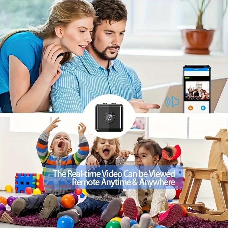 Modern Tech Cube Smart Home Camera Mini HD Security Cam