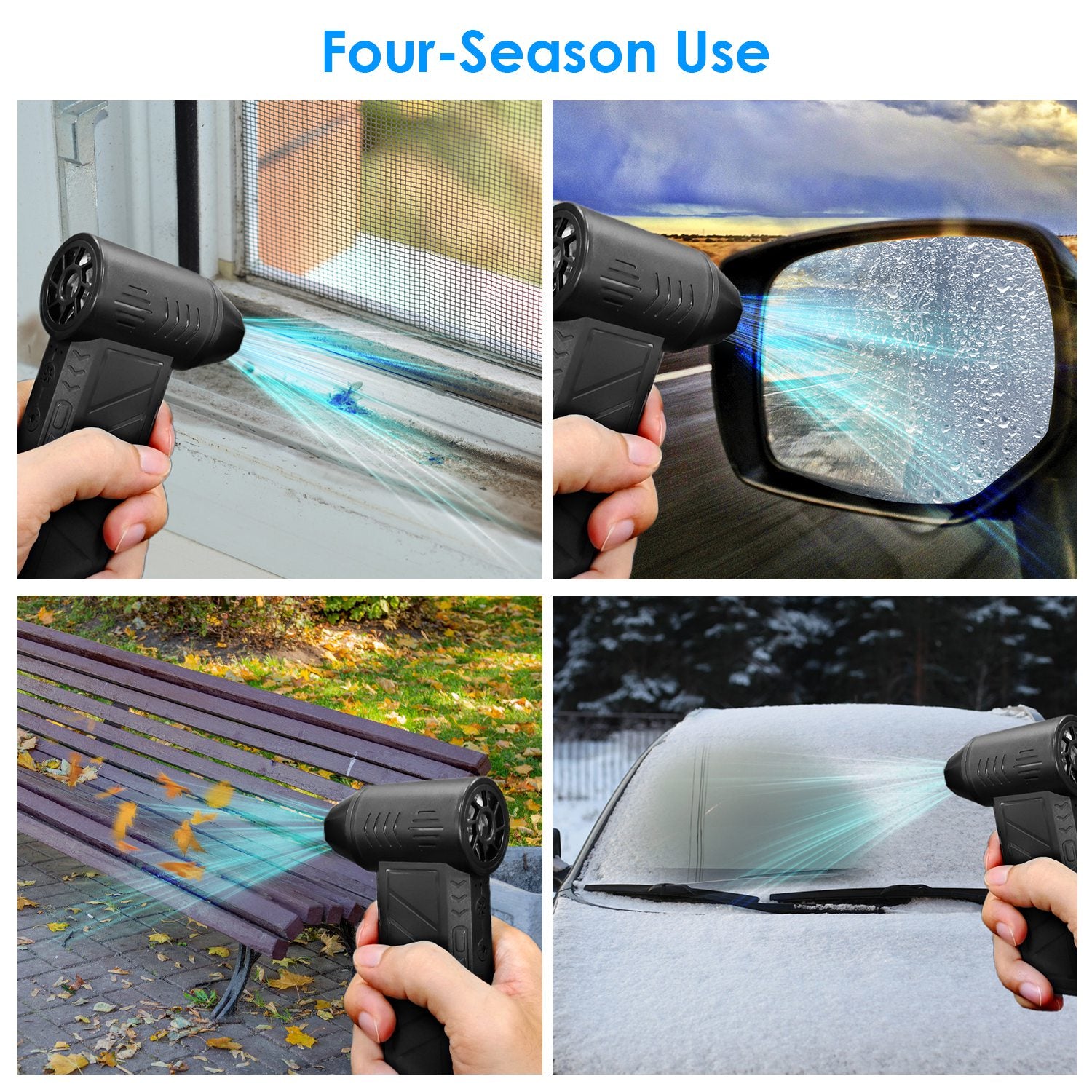 Compressed Air Duster 150000RPM Rechargeable Cordless Blower