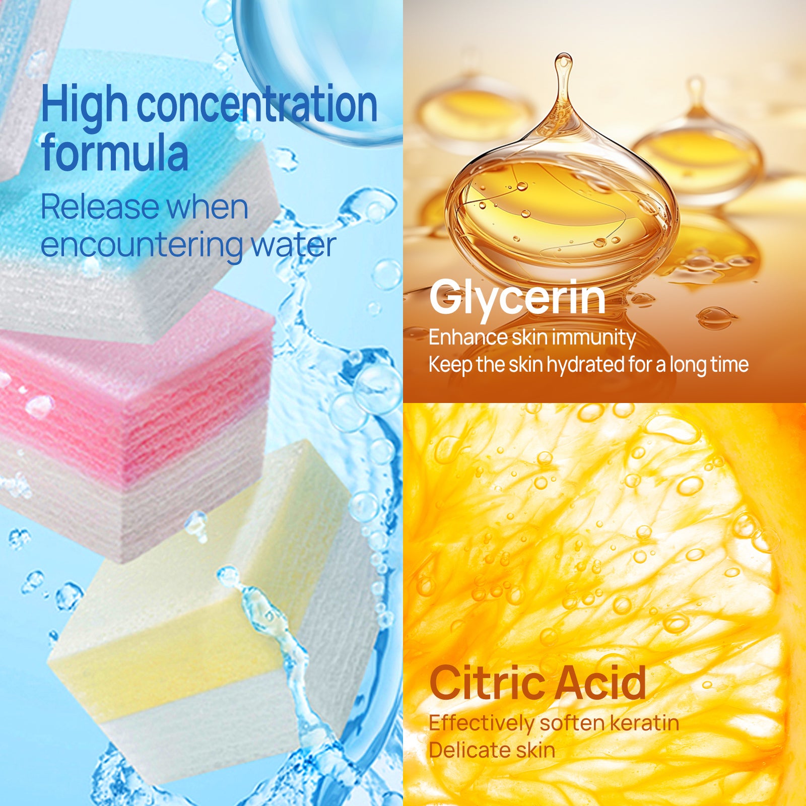 Eco-Friendly Foaming Hand Sanitizer Tablets with Fresh Scents