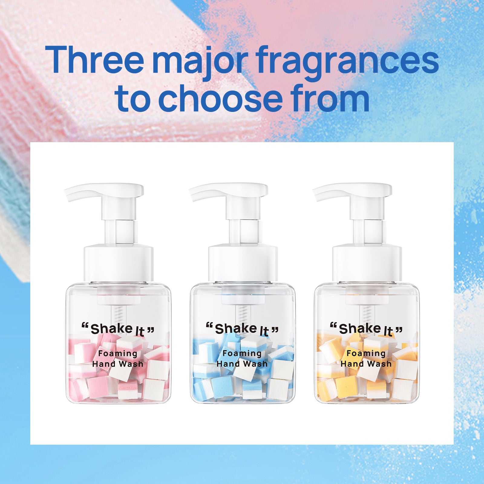 Eco-Friendly Foaming Hand Sanitizer Tablets with Fresh Scents