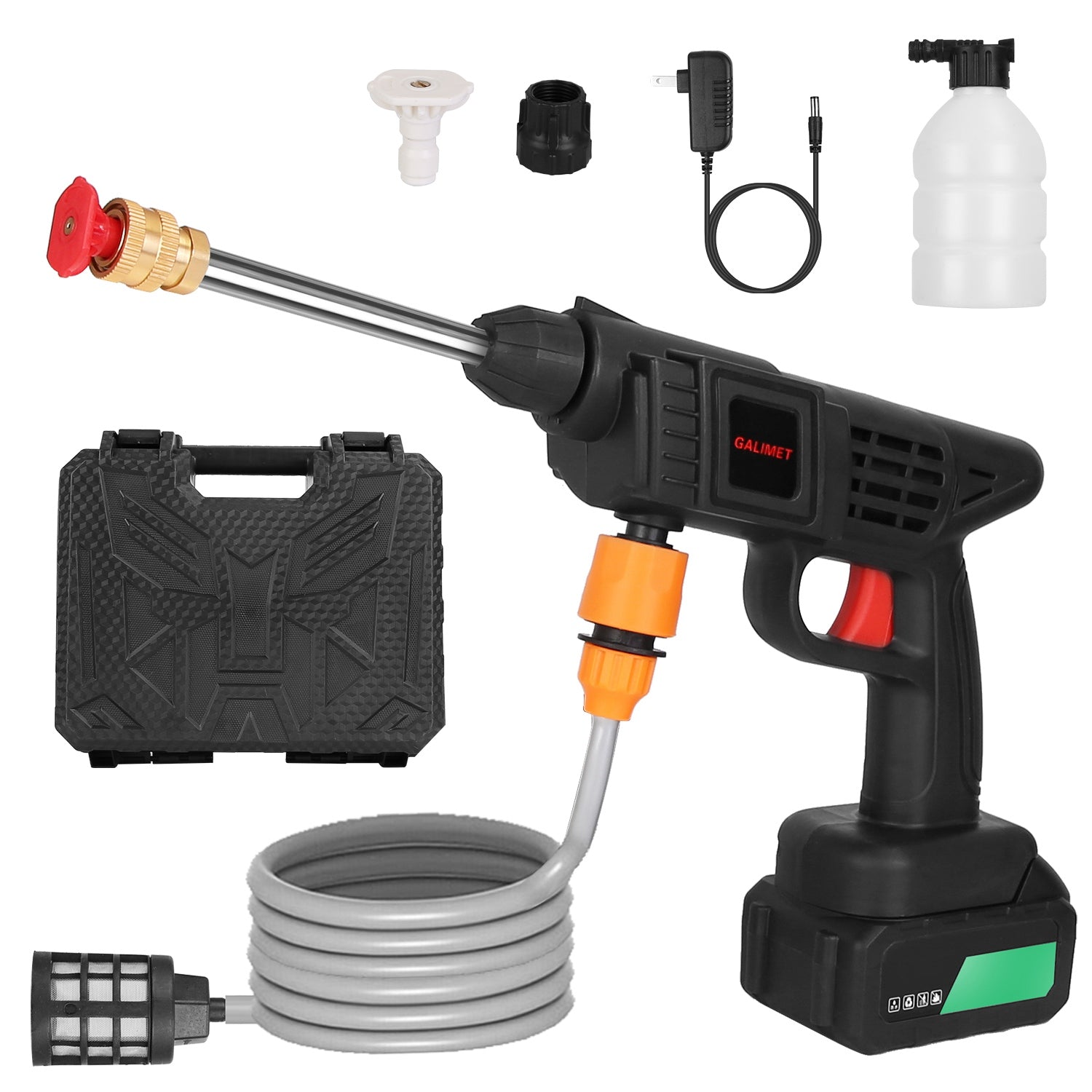 Cordless Pressure Washer Portable High Power Car Cleaner 48V