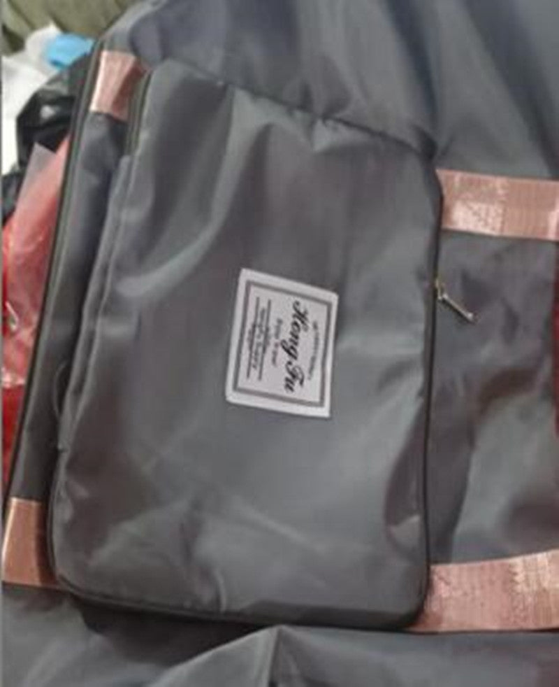 Dry and Wet Separation Sports Shoulder Bag Portable Gym Travel Tote