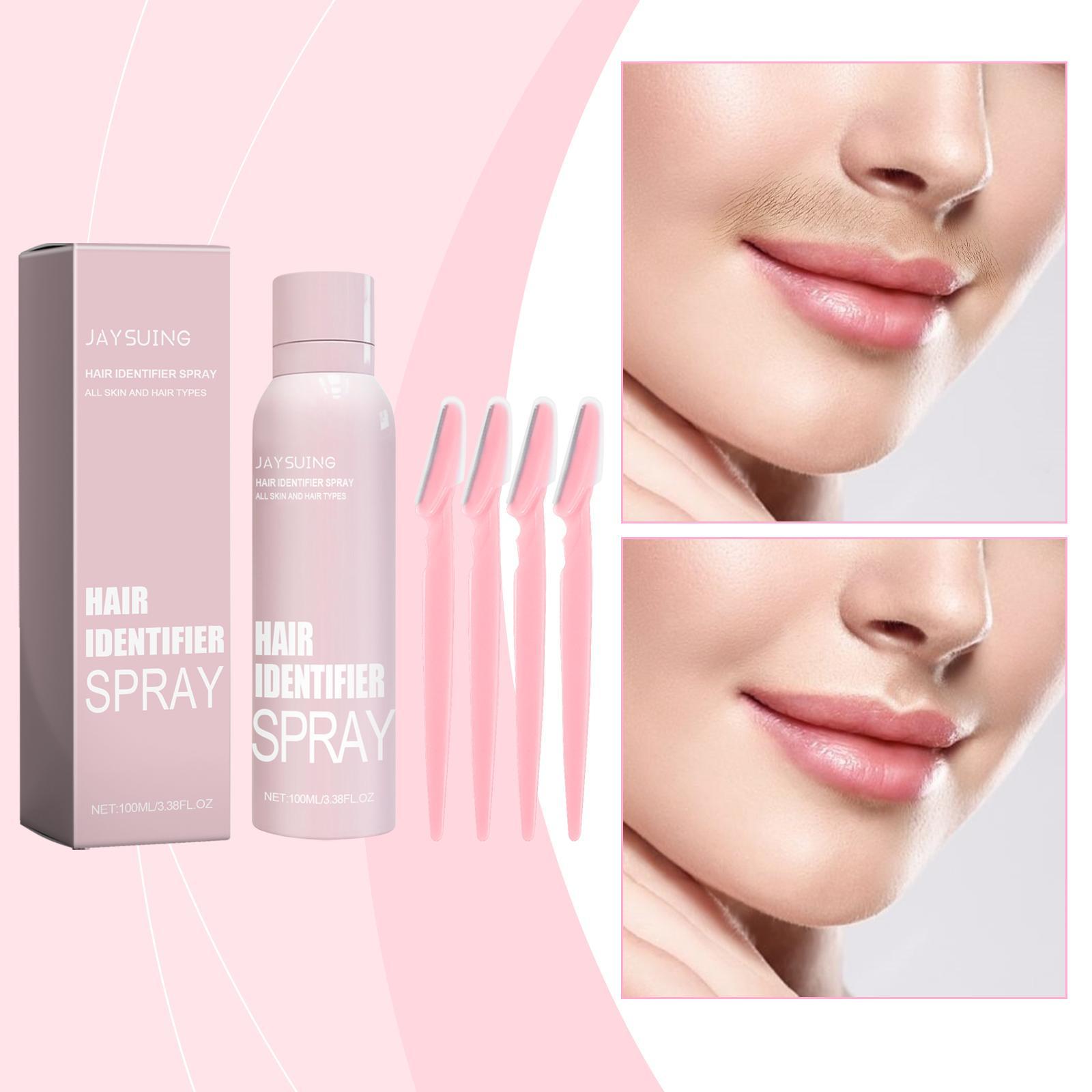 Gentle Facial Hair Removal Spray for Smooth and Clean Looking Skin