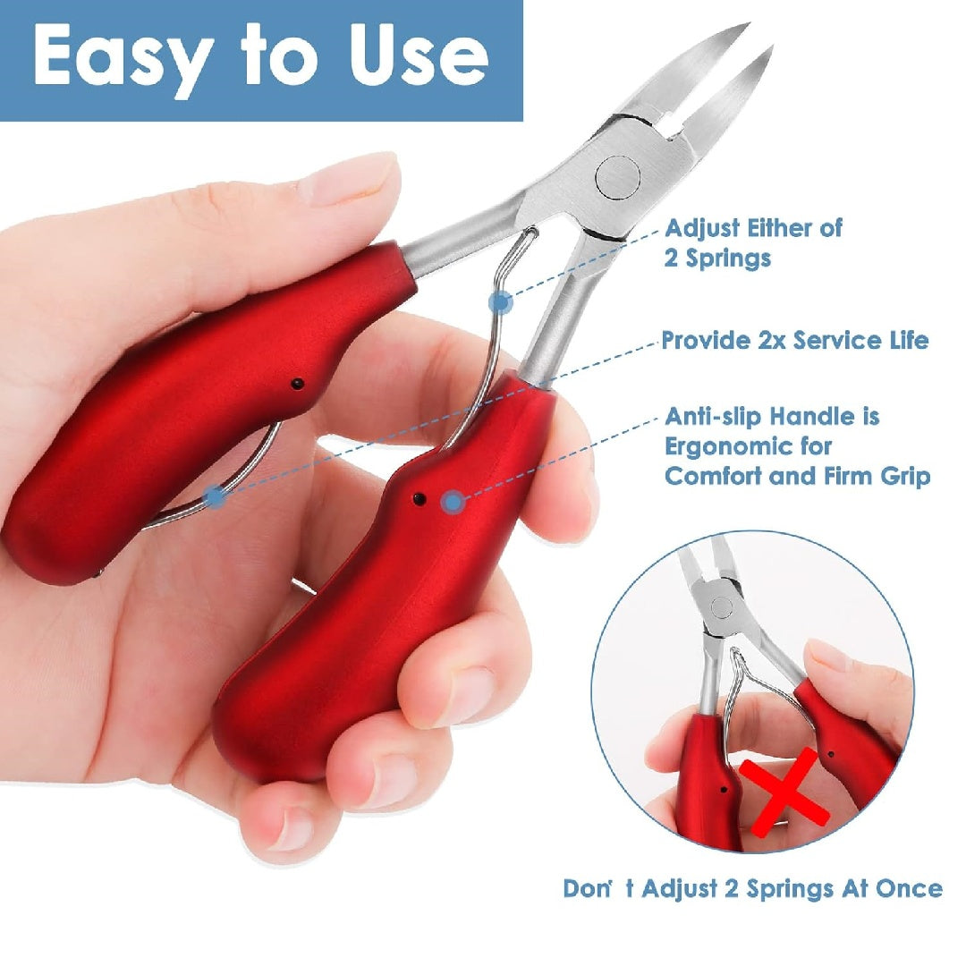 Heavy Duty Nail Clipper Professional Toenail Cutter for Thick Nails