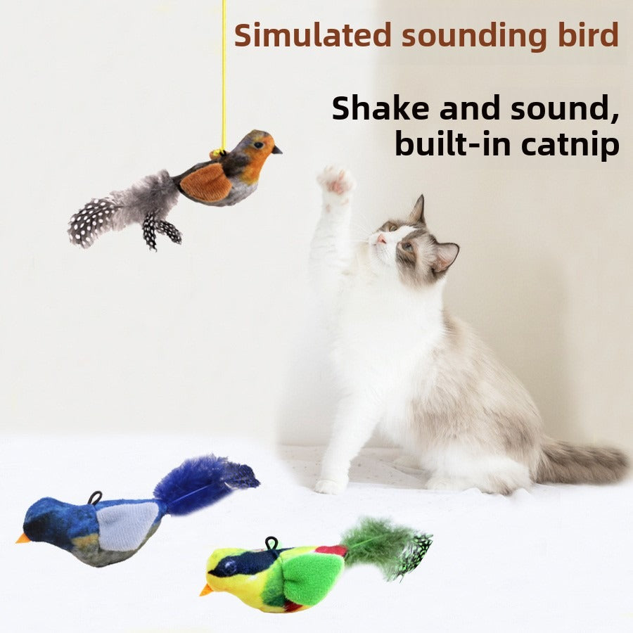 Premium Pet Sound Bird Toy for Interactive Play and Anxiety Relief