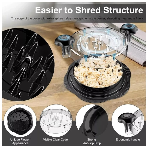 Heavy Duty Chicken Shredder Tool Meat Grinder with Non Slip Handles
