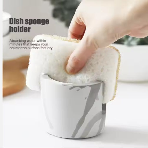 Ultra Absorbent Diatom Mud Sponge Rack Sink Caddy Organizer