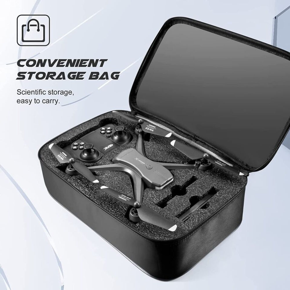 V14 6K HD Dual Camera WiFi FPV Drone, 2 Batteries, Portable for Adults