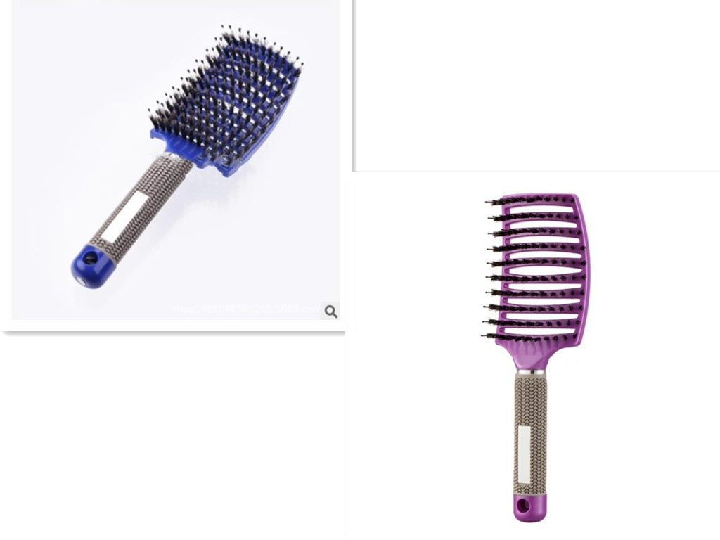 Bristle & Nylon Hair Brush for Detangling and Scalp Massage