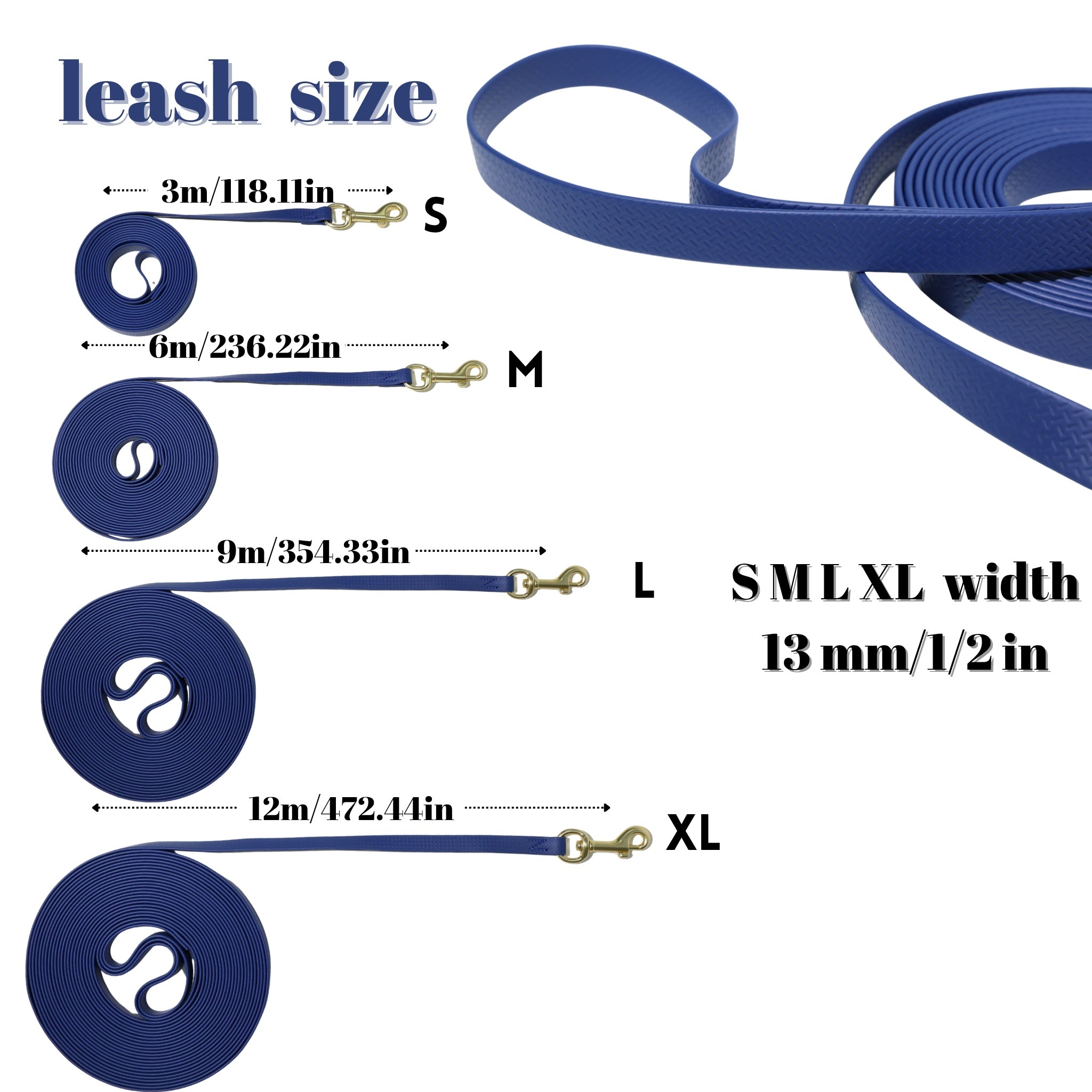 Fashion Embossed Long Training Rope for Recall and Tracking
