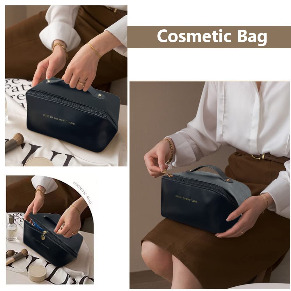 Travel Cosmetic Bag Large Capacity Multifunction Makeup Organizer Case