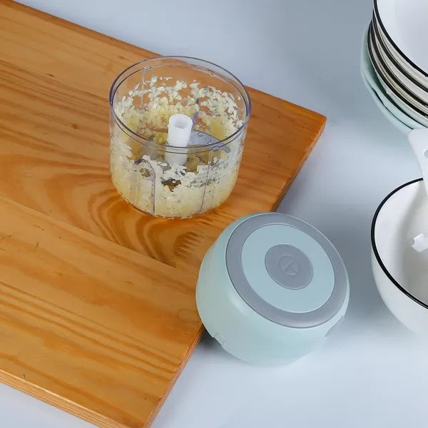 Mini Electric Garlic Chopper USB Rechargeable
