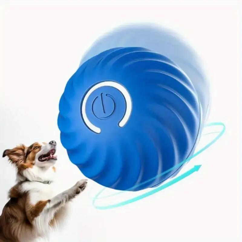 Interactive Pet Bounce Ball Toy for Dogs & Cats – Durable Bouncy Play Ball