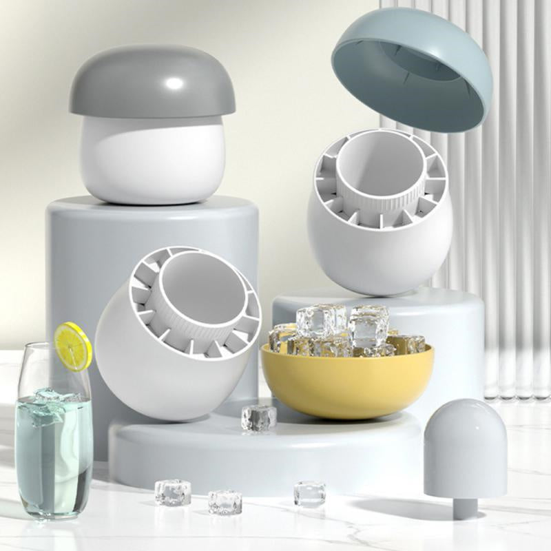 Silicone Mushroom Ice Block Mold Cup Maker