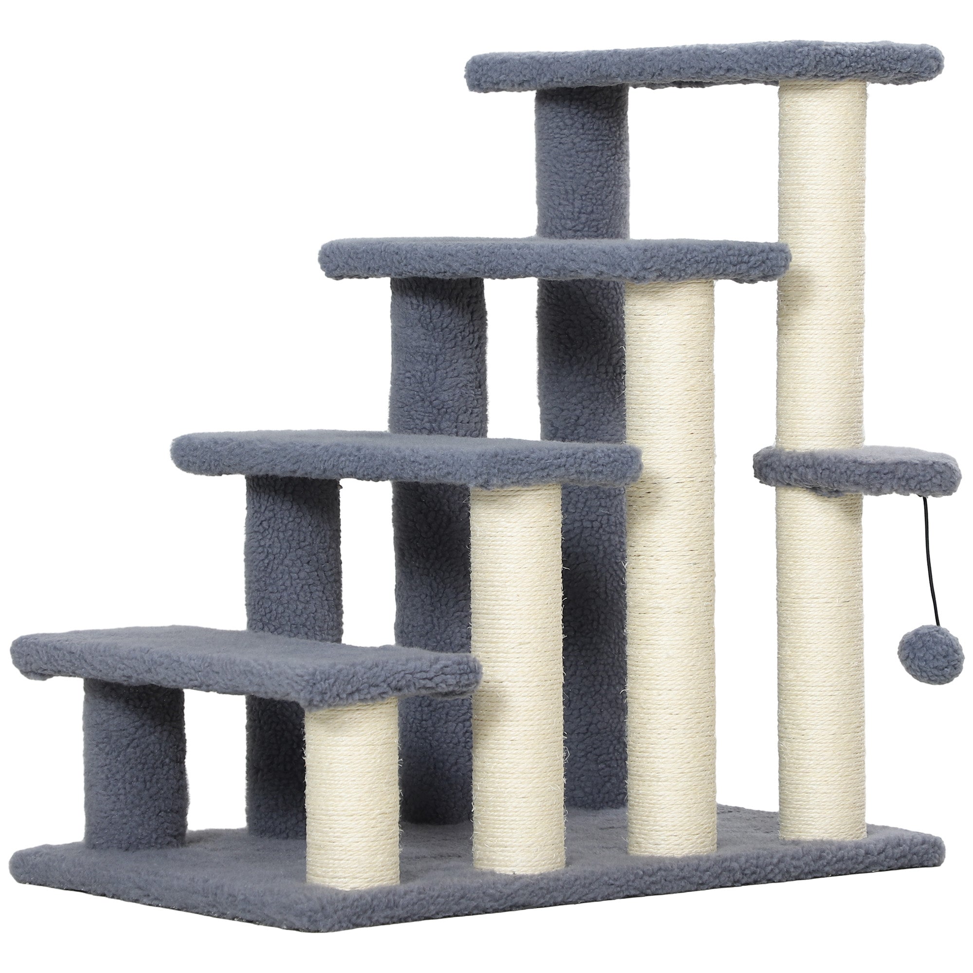 Premium Cat Climbing Steps with Scratching Posts