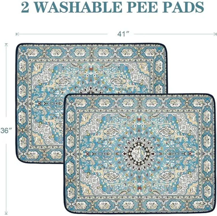 Premium Washable Dog Pee Pads Reusable Leakproof Training Mat