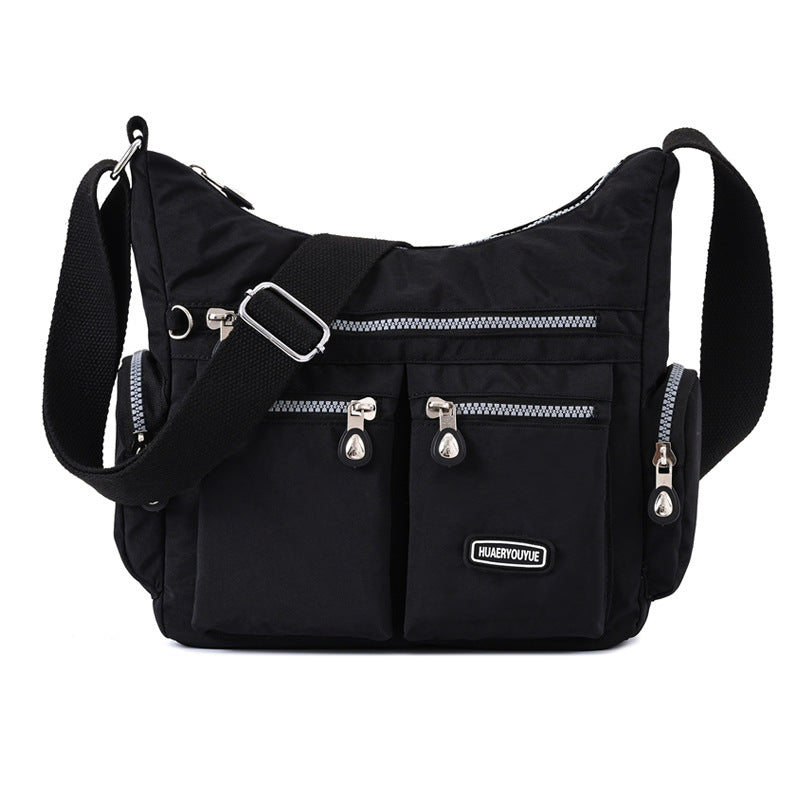 Women Shoulder Bags Waterproof Multi Pocket Crossbody Handbags for Daily Use